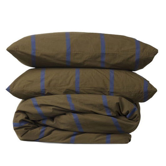 Duo reversible duvet cover aegean and ivy