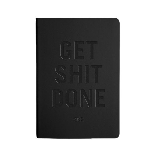 2026 Get Shit Done diary weekly spread A5