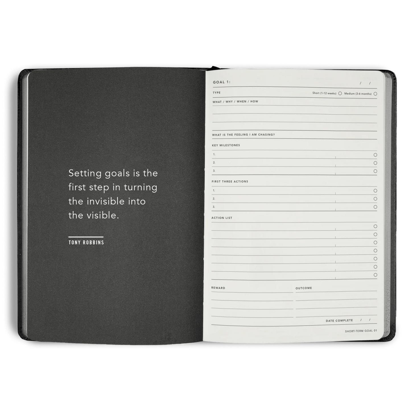 2026 Get Shit Done diary weekly spread A5