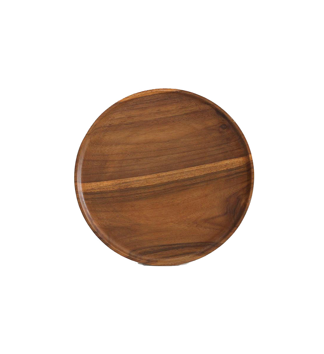 Wooden teak tray 35cm