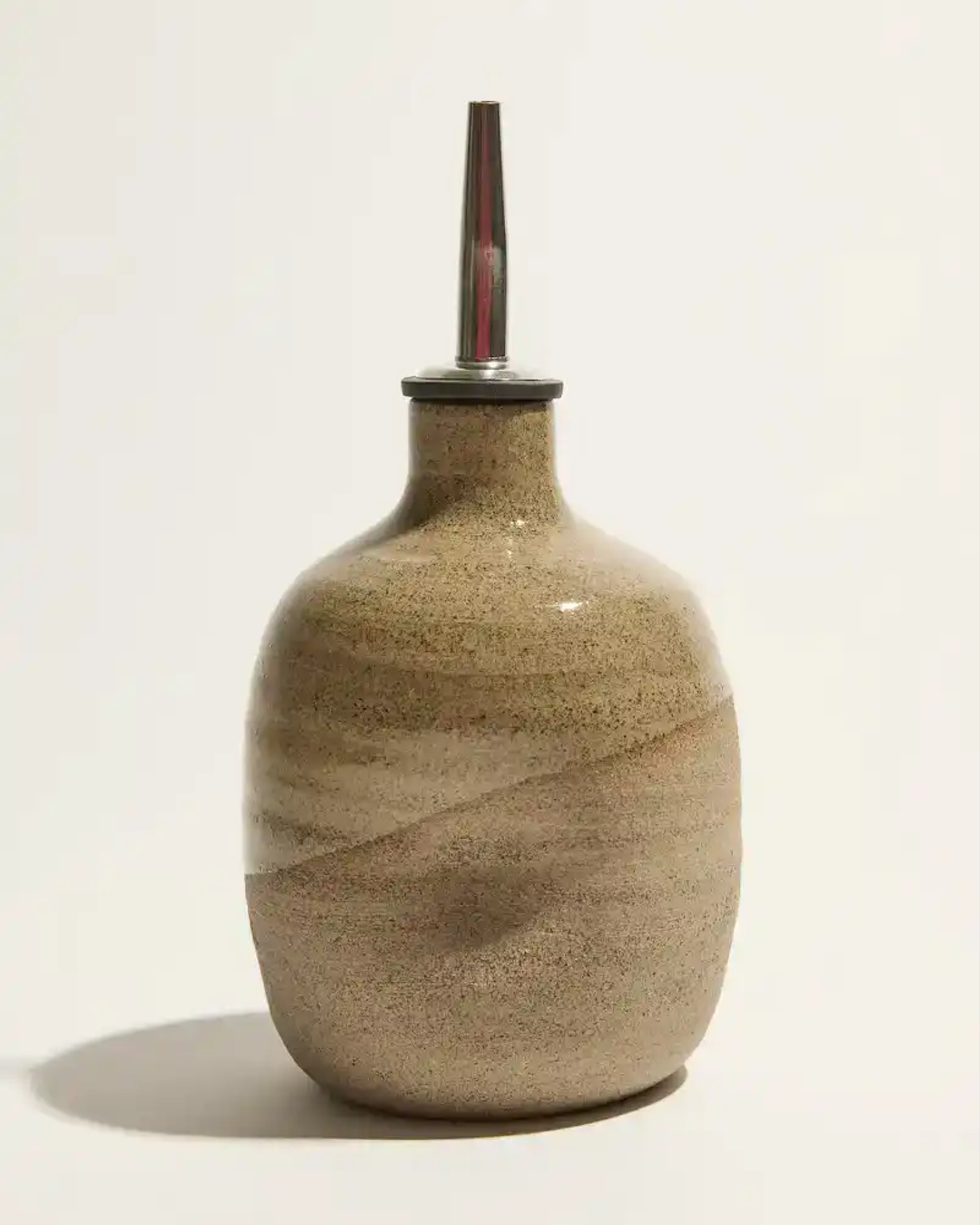 Lil ceramics small oil pourer 20cm granite