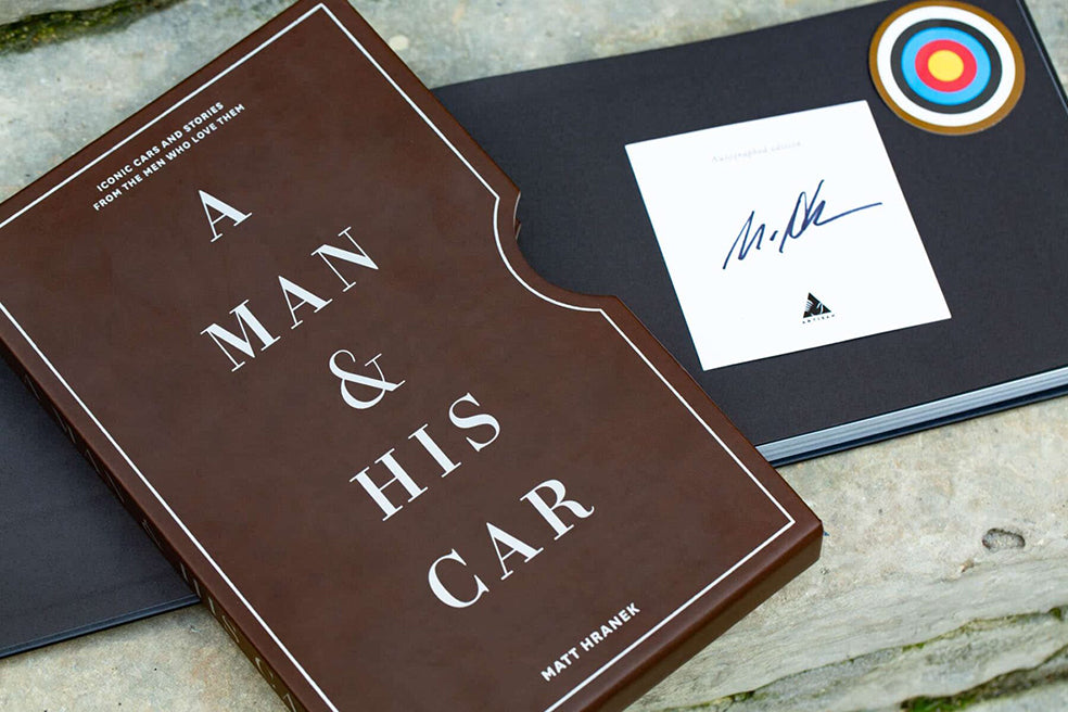 A man and his car book