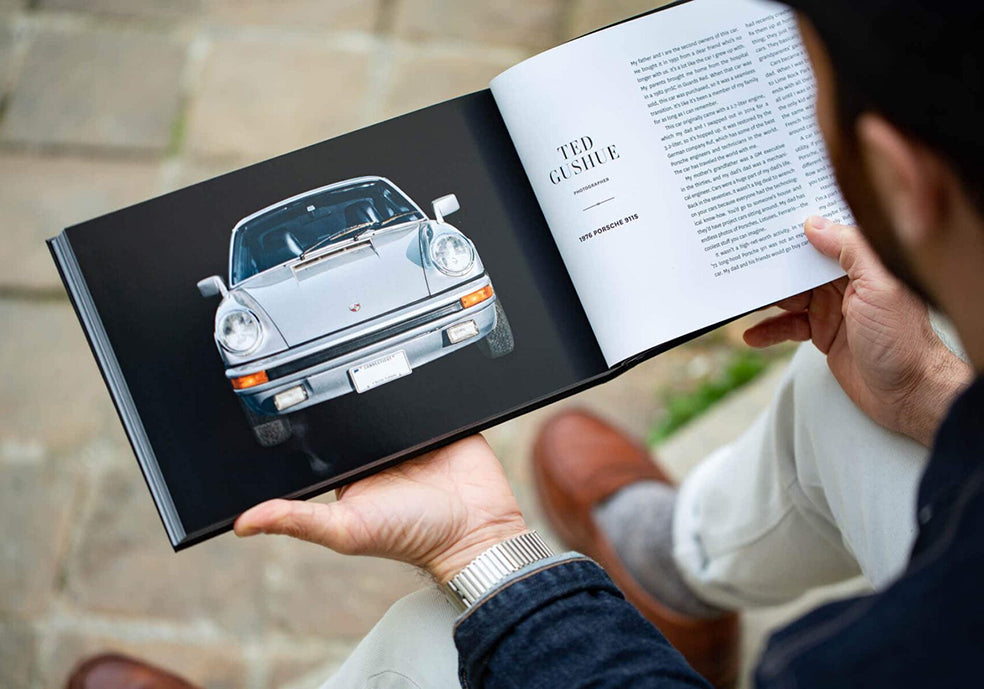 A man and his car book
