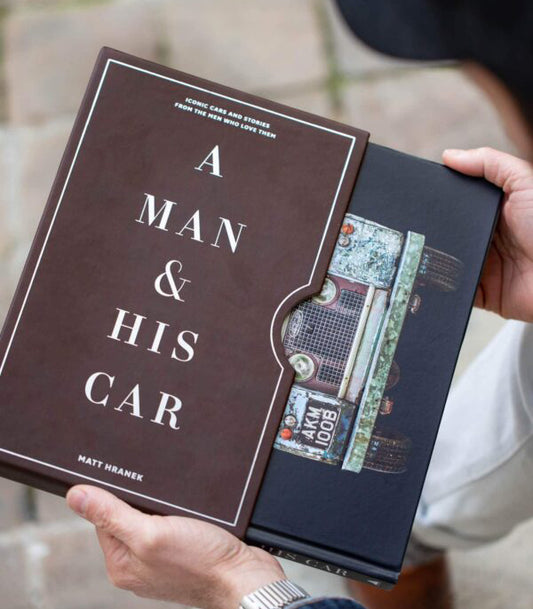 A man and his car book