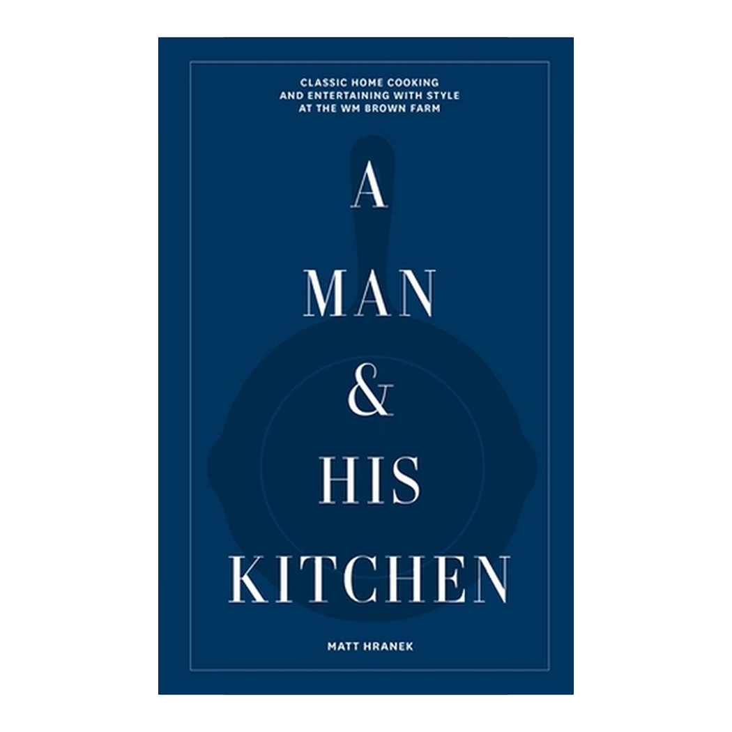 A man and his kitchen book