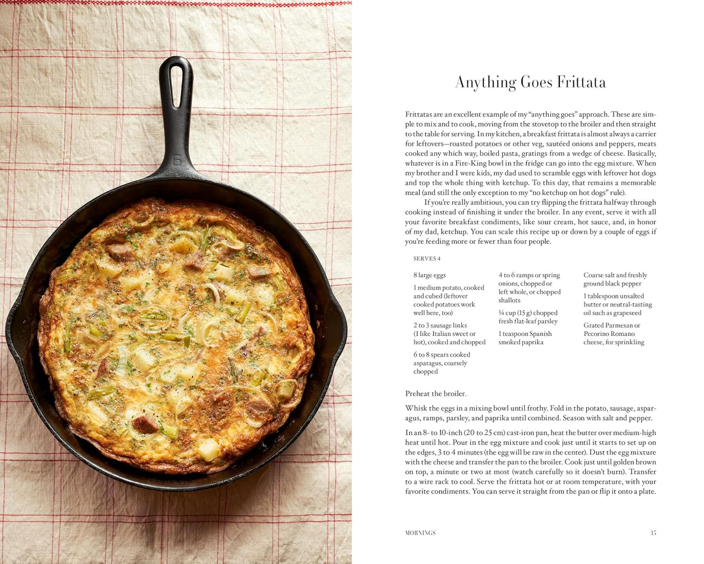 A man and his kitchen book
