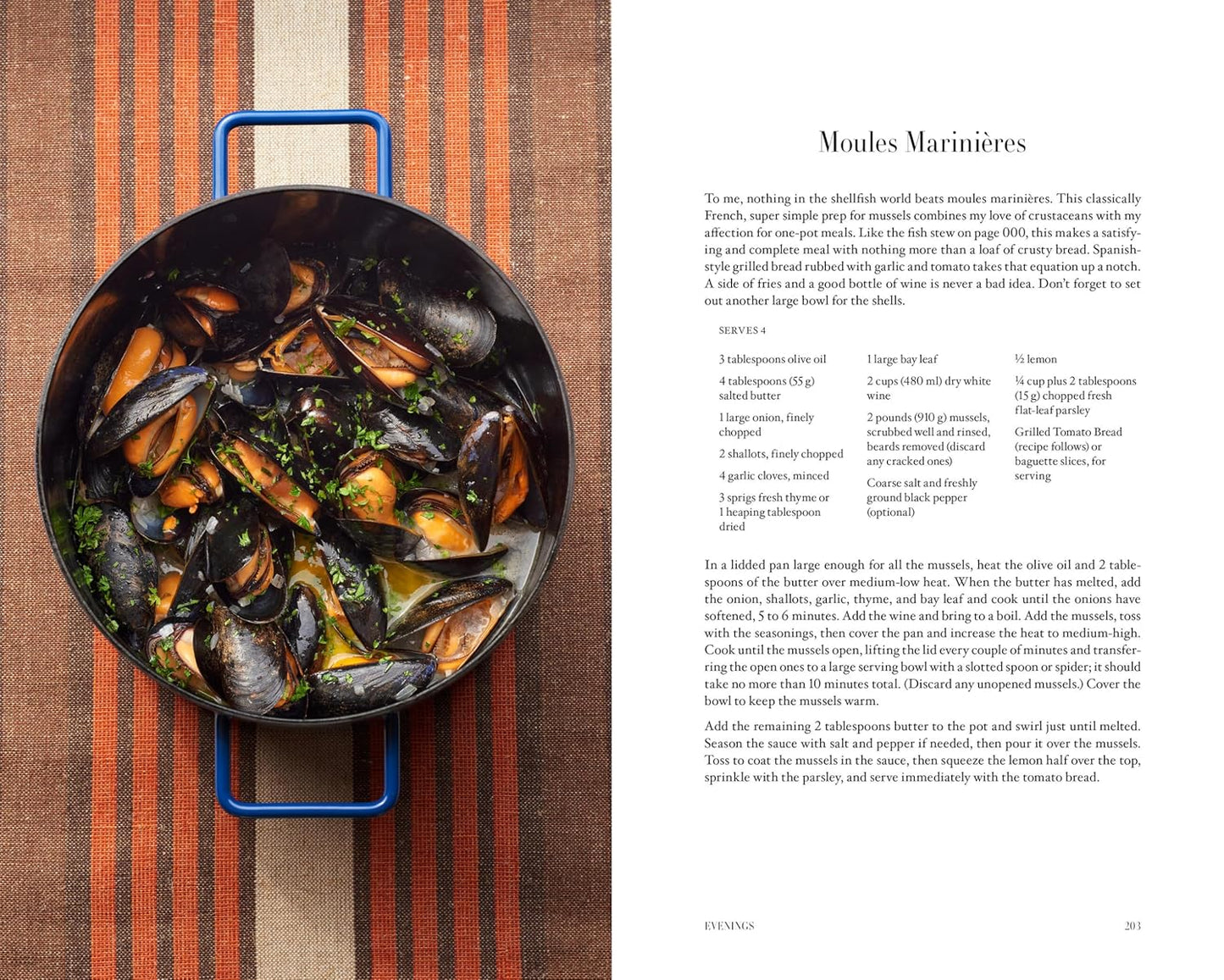 A man and his kitchen book
