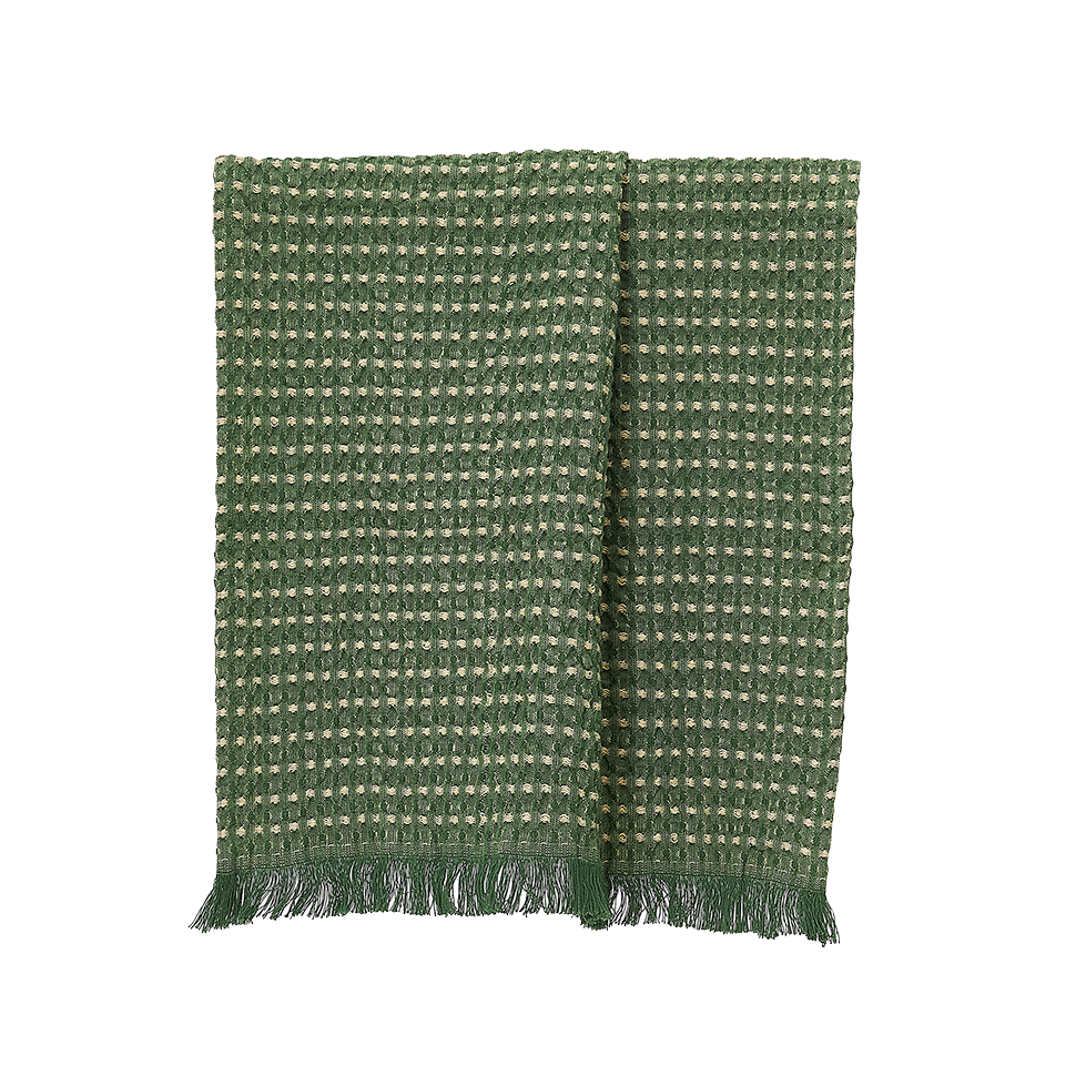 Aalto cotton hand towel spirulina
