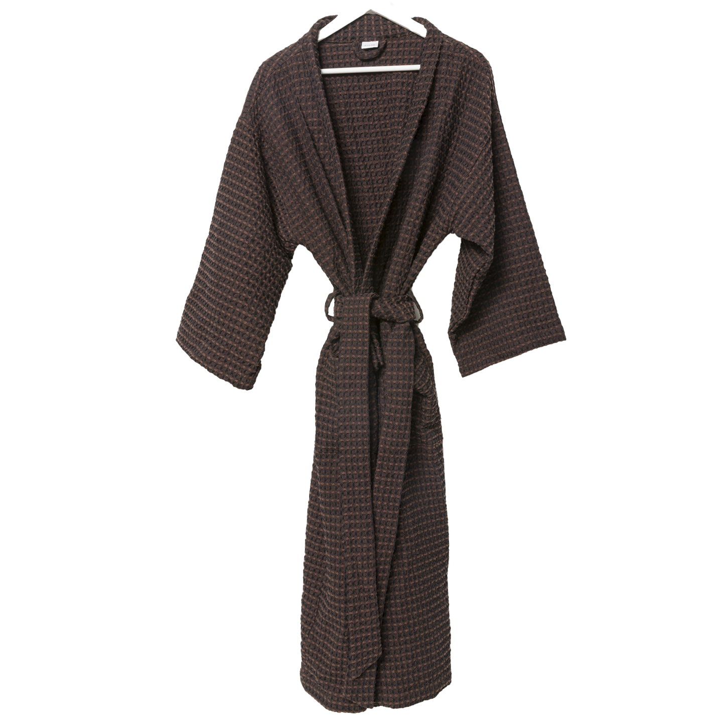 Aalto womens robe midnight & mahogany