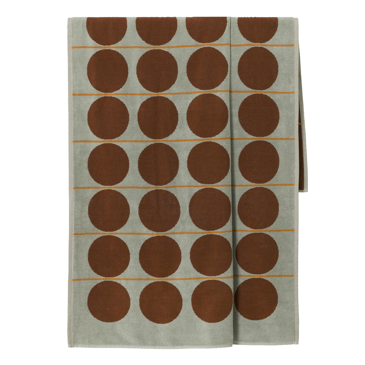 Abacus beach towel mist and paprika