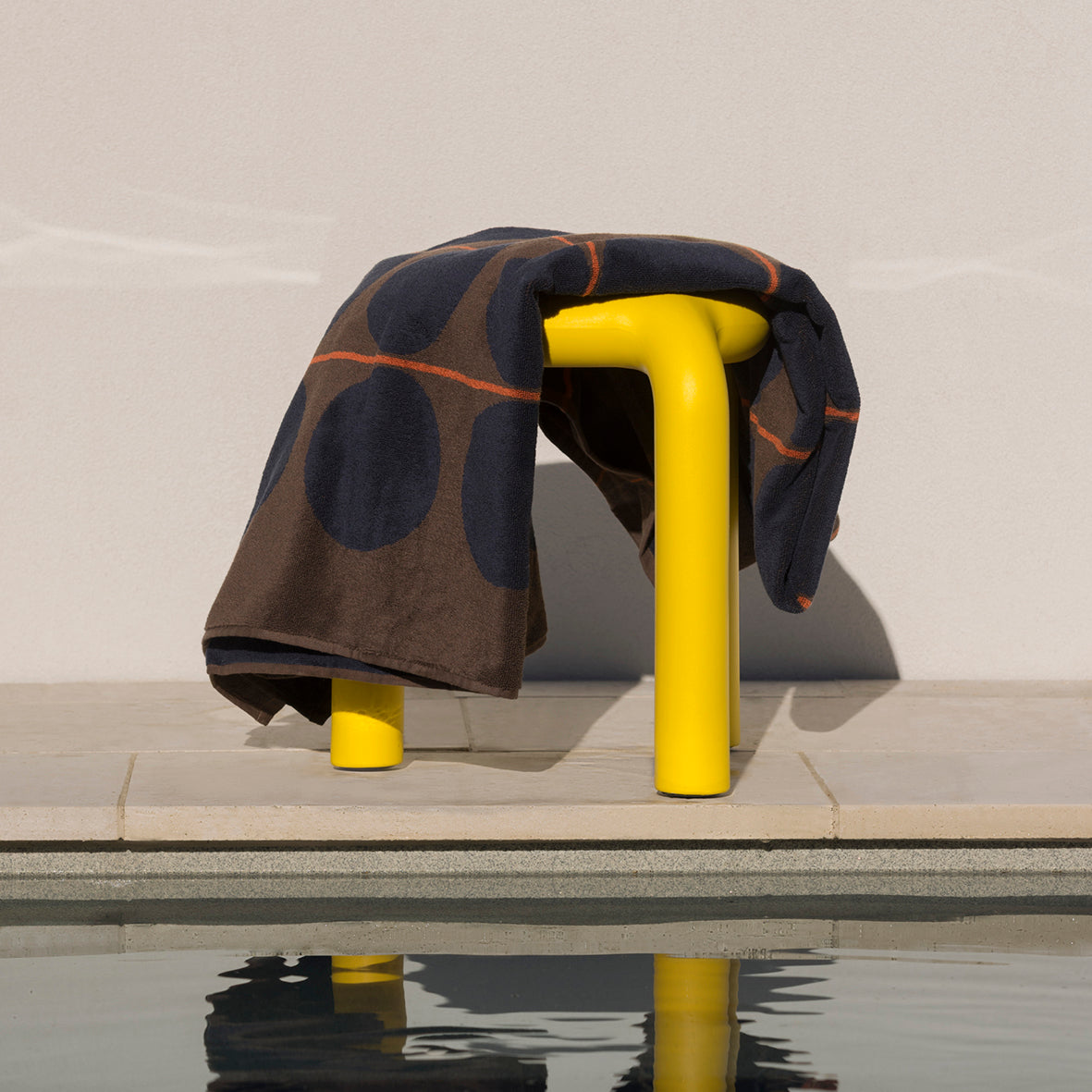 Abacus beach towel rye and tamarillo