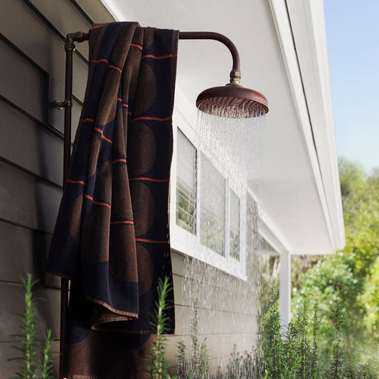 Abacus beach towel rye and tamarillo