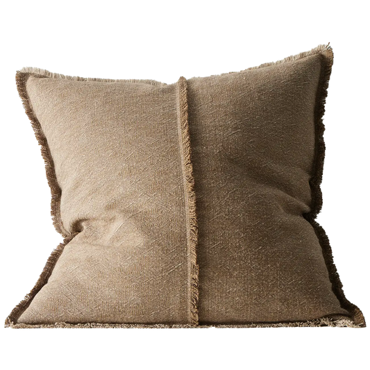 Adela cushion cover 50cm cocoa