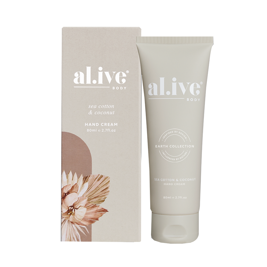 Al.ive hand cream sea cotton & coconut 80ml