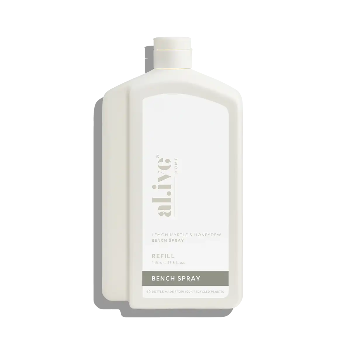 Al.ive kitchen bench spray refill lemon myrtle & honeydew 1000ml