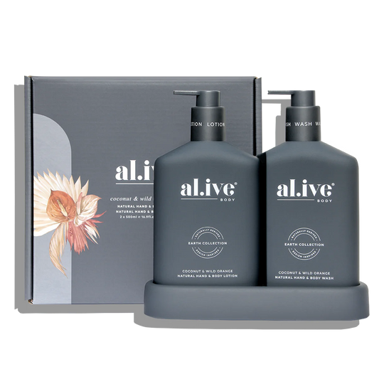 Al.ive wash + lotion duo coconut & wild orange 500ml