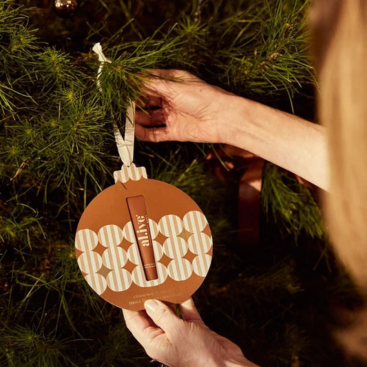 Al.ive tinted lip butter ornament cinnamon & citrus