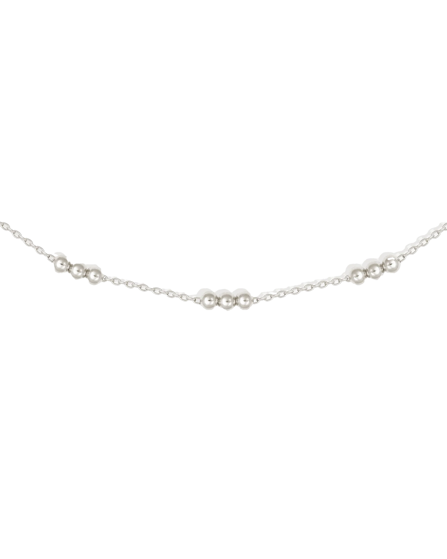 Temple of the Sun Alba station necklace silver