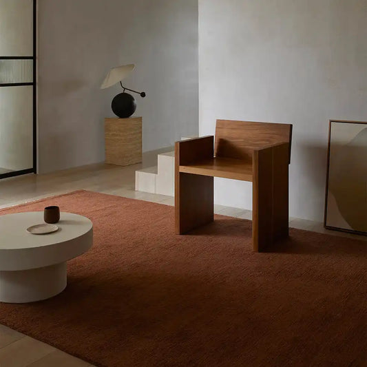 Alessandre NZ wool rug clay 200 x 300cm
