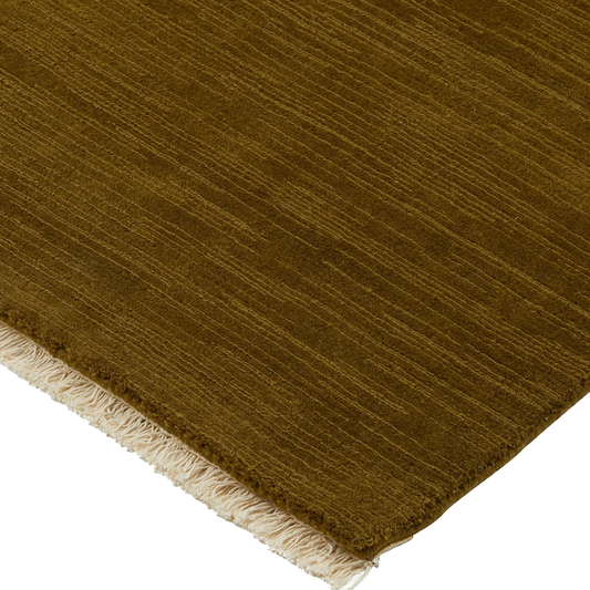 Alessandre NZ wool rug oak moss 200 x 300cm