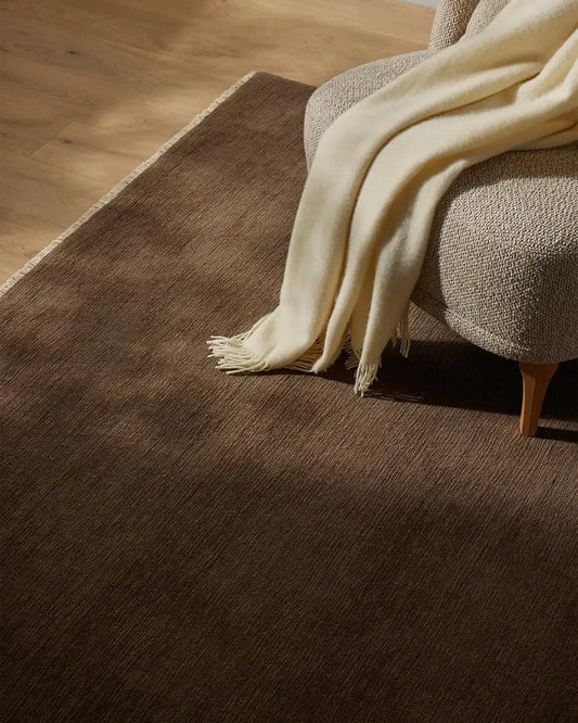Alessandre NZ wool rug taupe 200 x 300cm