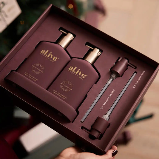 Al.ive wash + lotion duo sweet plum and berries