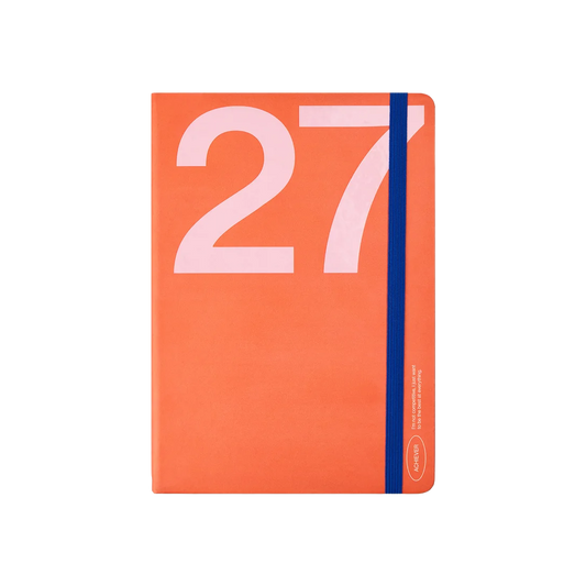 Any day now 2027 weekly diary A5 orange
