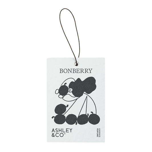 Carded perfume air freshener Bonberry