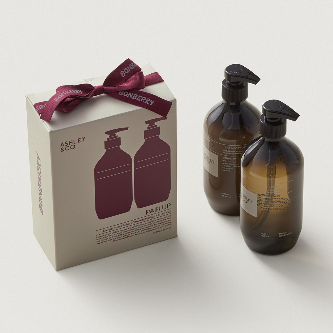 Ashley & Co pair up bonberry hand and body set