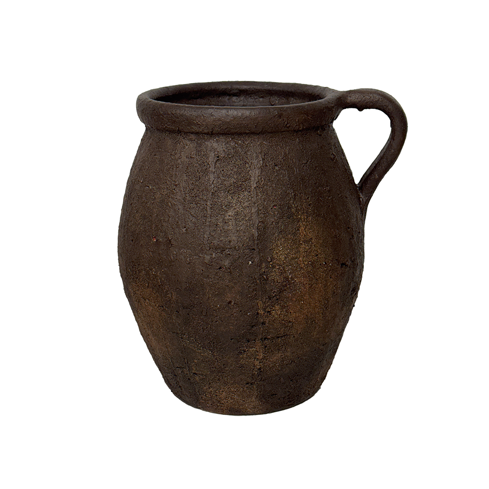 Atticus dark terracotta jug 25cm