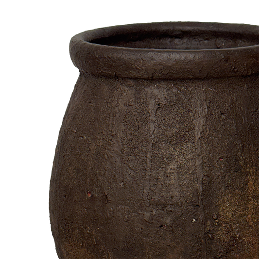 Atticus dark terracotta jug 25cm