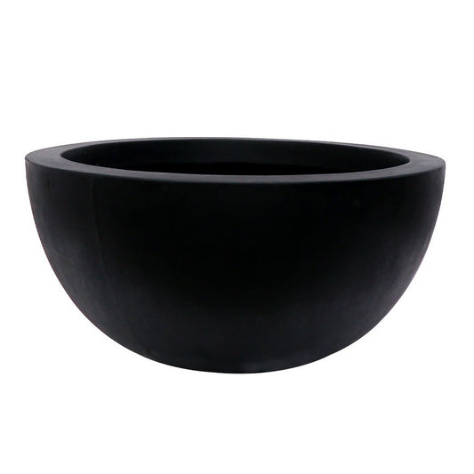 Awatere large concrete planter black