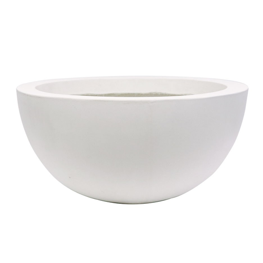 Awatere large concrete planter white