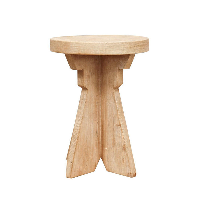 Empire recycled elm side table