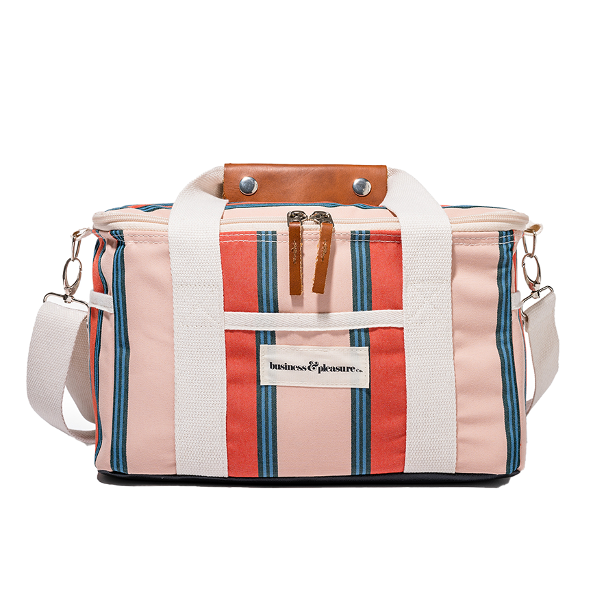 Premium cooler bag bistro stripe 14 litre