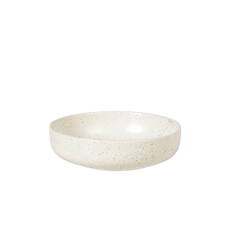 Broste Nordic vanilla deep dish 17cm