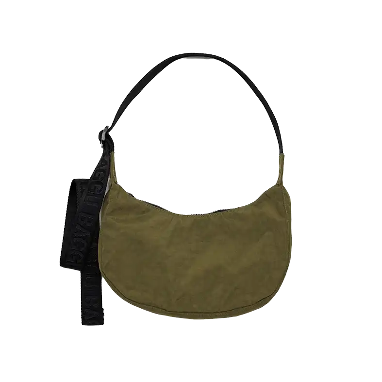 Baggu small crescent bag seaweed