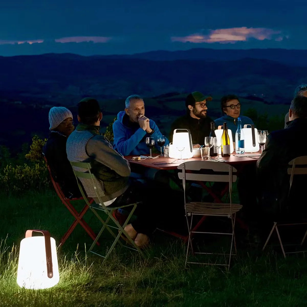 Balad garden lamp clay grey 38cm