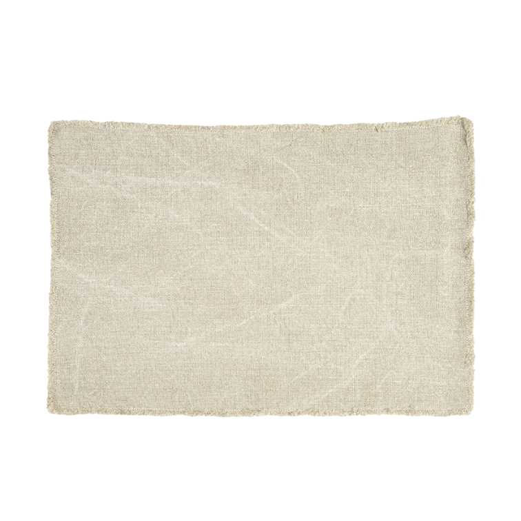 Belgium linen placemat flax