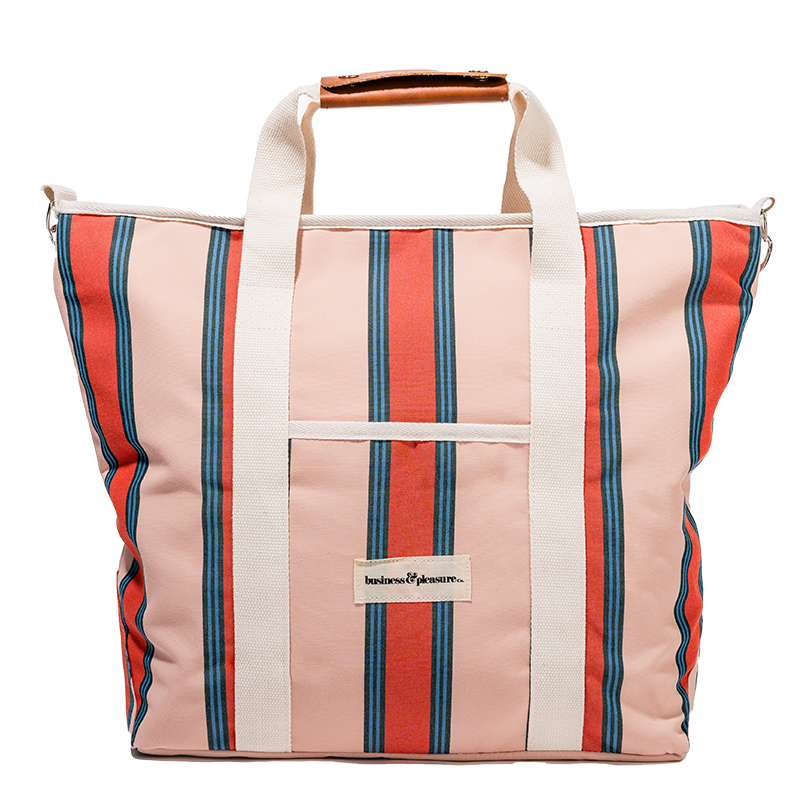 Cooler tote bag bistro stripe 42 litres