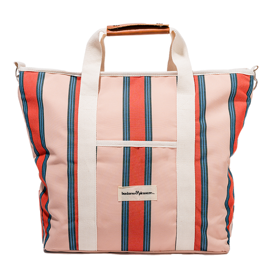 Cooler tote bag bistro stripe 42 litres