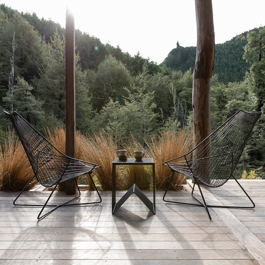 Piha wire lounge chair