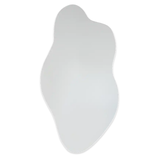 NZ made organically shaped full length mirror 110cm