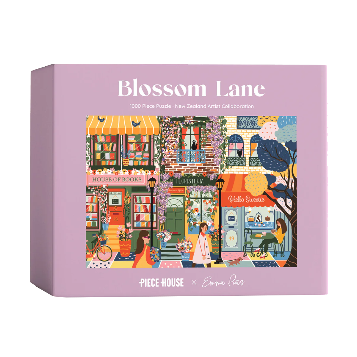Blossom Lane 1000-piece jigsaw puzzle