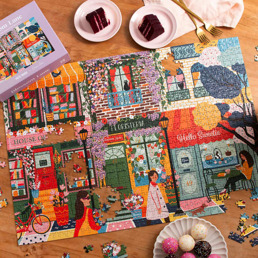 Blossom Lane 1000-piece jigsaw puzzle
