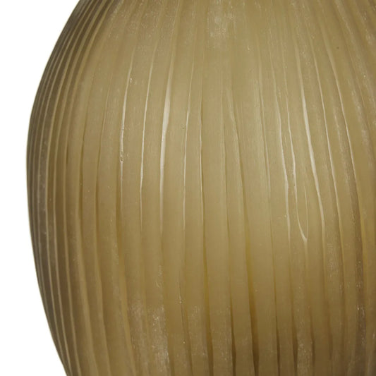 Boden large urchin vase amber 29cm