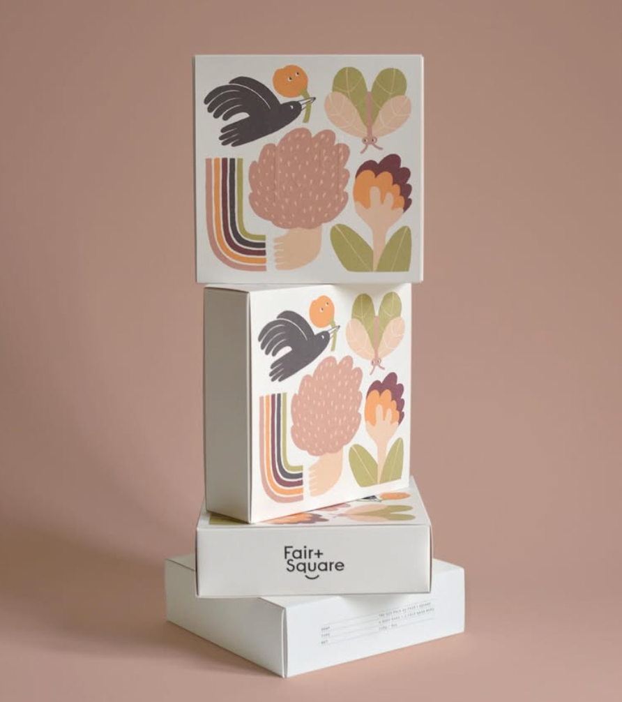 Body & face soap bar sample box
