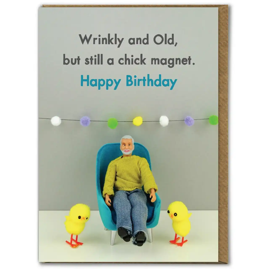 Chick magnet card