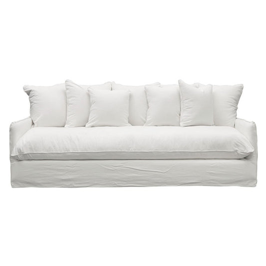 Boston Slip Cover 3.5 seater Sofa milk