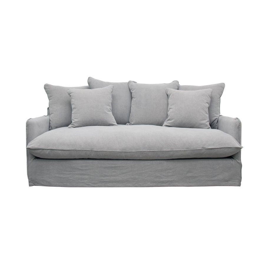 Boston slip cover 2.5 seater sofa concrete